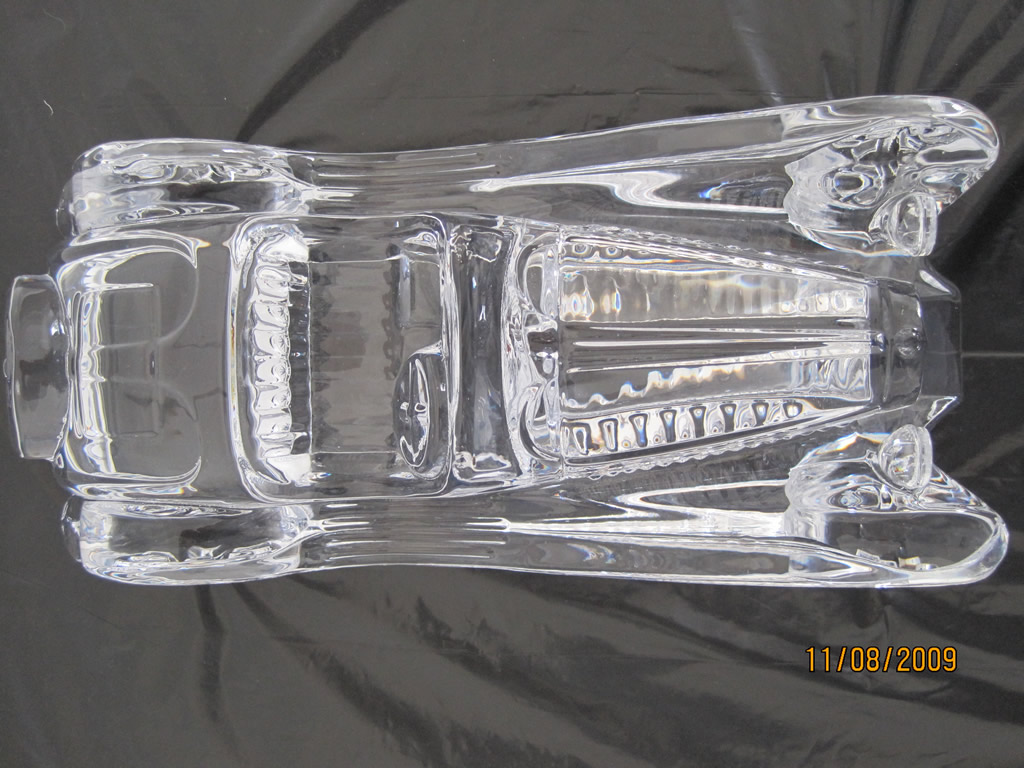 My Daum Crystal Bugatti 55 Roadster